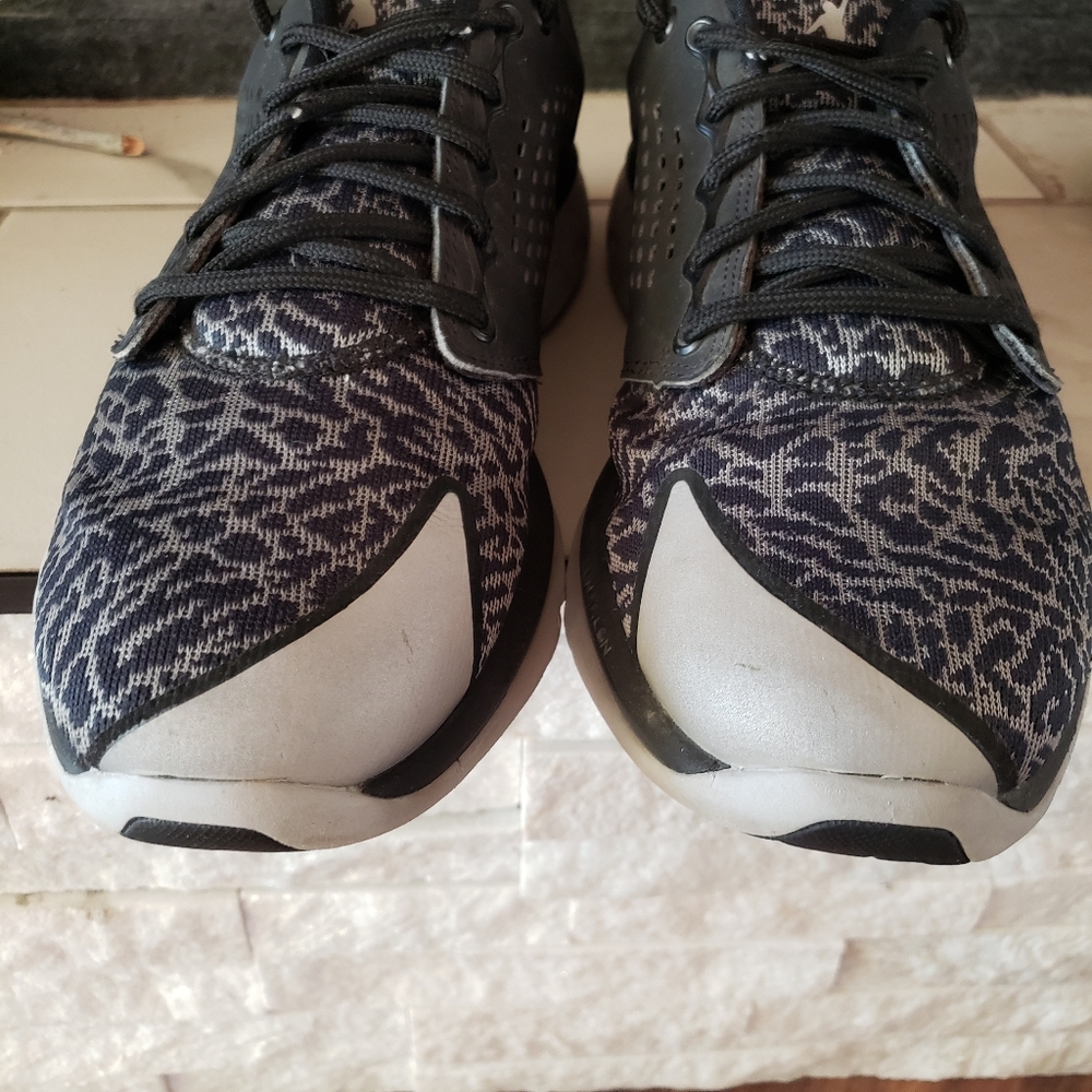 Nike Air Jordan Black/Gray Trainer Sneakers Men's 9.5